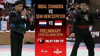 IQBAL CHANDRA V SEM HENTZEPETER | 2019 PENCAK SILAT BELGIUM OPEN