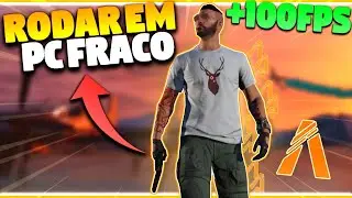 COMO RODAR GTA FIVEM EM PC FRACO ( Como aumentar o FPS GTA V FiveM )