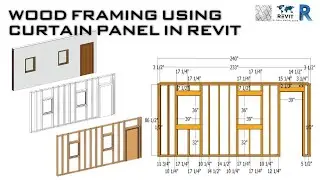 Learn how to make wood framing in Revit | Wood Construction