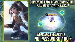 Guinevere Epic Lady Crane Skin Script No Password Full Effect Beatrix Patch ABC File New Update