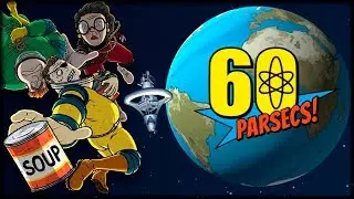 60 Parsecs! Релиз Игры/Обзор! 60 Секунд в Космосе!