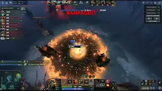 HOW HUSKAR RAMPAGE - DOTA 2 - 7.30