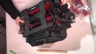 Сумка для аудиомикшера и оборудования звукозаписи Sachtler Eargonizer Sound Bag – Large. Распаковка.