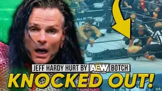 Jeff Hardy KNOCKED OUT By AEW Botch | Sting Retirement Match CONFIRMED