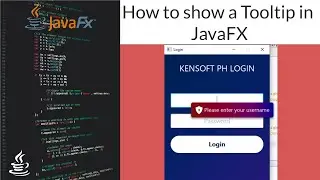 JavaFX Tutorial: How to show a Tooltip in JavaFX 2021