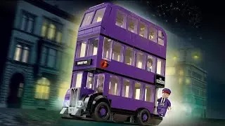 Быстрая сборка LEGO Автобус Ночной Рыцарь | LEGO The Knight Bus fast build