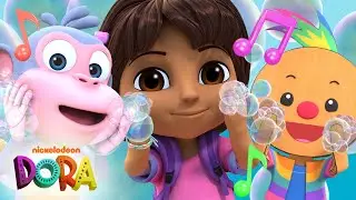 Sing & Dance w/ Dora and Boots! #1 🧼 Pin Pon Sing Along Song | Dora & Friends