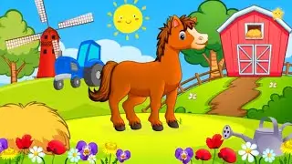 Farm Animals for Kids Learn Animal Name and Sound