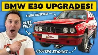 I PUT £5000 UPGRADES ON MY RESTORED BMW! FT. 