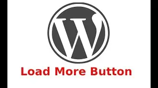 Make Load more post button Custom code | wordpress