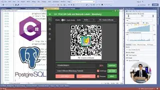 C# PostgreSQL Online 90 How to install Npgsql in Visual Studio