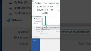 Tech In 1 Minute | How to save as document in microsoft word