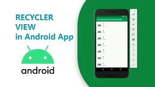 Recycler View in Android Studio | Android Recycler View Tutorial