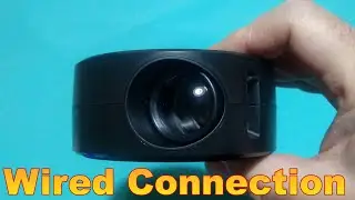 YT200 Projector Wired Connection Drongscreen App