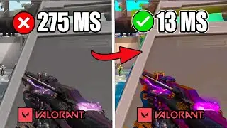 HOW TO LOWER PING AND FIX PACKET LOSS IN VALORANT🔥 | Low Latency Settings ✔️