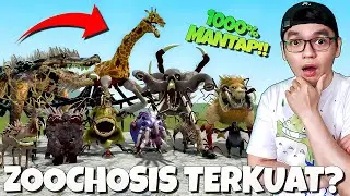 MANTAP!! Sebenarnya Hewan ZOOCHOSIS Mana Yang TERKUAT? 🔥🔥🔥 || Zoochosis Indonesia