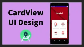 CardView UI Design | Dashboard Design | Android Studio