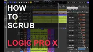 HOW TO SCRUB : LOGIC PRO X : SINGLE FUNCTIONS (HIDDEN)