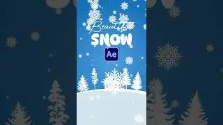 Create Beautiful Snow Effects in After Effects