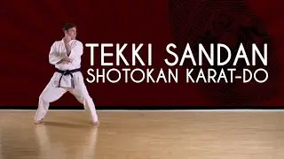 Tekki Sandan - Shotokan Karate kata JKA