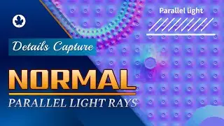 Details Capture | Normal Map Creation with Parallel Light Rays | Photometric Stereo