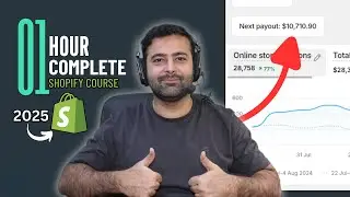 Shopify Tutorial For Beginners 2024 - [Complete Guide]