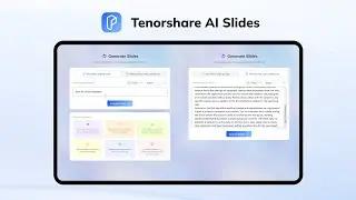 Tenorshare AI Slides | Let AI Create Professional Slides in Minutes