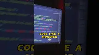 code like a monster 💀 #shorts #motivation #coding