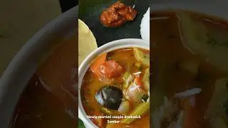 A must try Sambar for newly married #sambhar #sambharmasala #￼vegetablesambhar