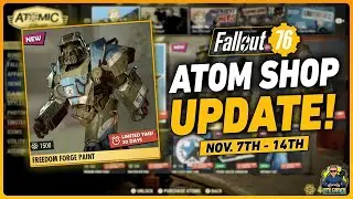 Fallout 76 Atomic Shop Update | November 7th - 14th