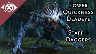 GW2 Gorseval | Staff/Dagger Power Quickness Deadeye