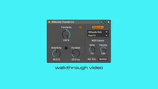 GMaudio TransD 2.0 - Max For Live Device - Walkthrough