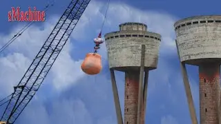 Extreme Dangerous Fastest Building Demolition Expert Skills By Wrecking Ball