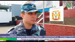 Соревнования по пожарно-прикладному спорту в ИК-6 Омск