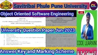 OOSE University Question Paper -Jun 2023 |OOSE Question Paper |Object Oriented Software Engineering