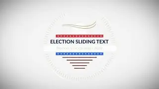 Election Sliding Text | After Effects Template