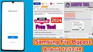 Update Tool - Samsung Frp Bypass 2024 Android 13 Adb Enable Fail No- *#0*# No Unlock Tool