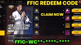 FFIC REDEEM CODE | FFIC REDEEM CODE TODAY | FREE FIRE REDEEM CODE