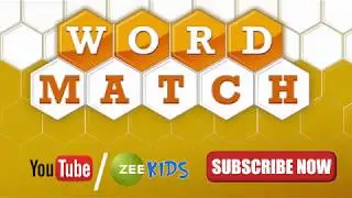 Word Match Nation Wide School Competition Language Game Show Zee Kids