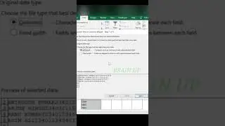 How to use text to columns to separate multiple line in excel 