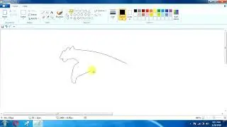 How to Draw a Puma in MS Paint | Step-by-Step Tutorial