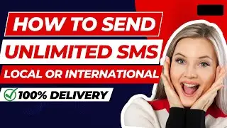 Best bulk sms sender software 2025 | 💯Delivery Rate 💯 - how to send unlimited bulk SMS