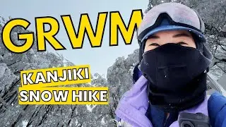 Getting ready for KANJIKI SNOW HIKE in ZAO ONSEN SKI RESORT | Japan in the winter