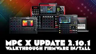 Akai Mpc X , Live, Live 2, and Mpc One, Update 2.10.1 Walkthrough Firmware Install