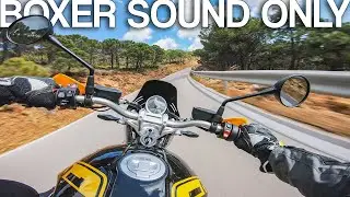 the satisfying sound of the BOXER engine - BMW R nineT Urban G/S [RAW Onboard]