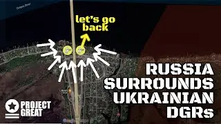 Ukrainian DRGs Gets Surrounded After Crossing Dnipro River. Russia Is Absorbing Ukrainian Attacks.