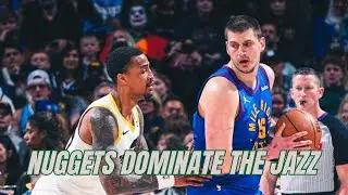 The Denver Nuggets DOMINATE the Utah Jazz 142-121 | Jamal Murray Goes CRAZY