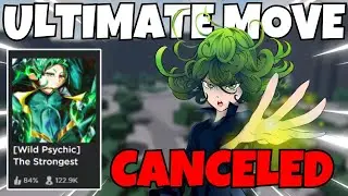 The Strongest Battlegrounds TATSUMAKI ULTIMATE MOVE CANCELED + TATSUMAKI 4TH MOVE NOT COMING