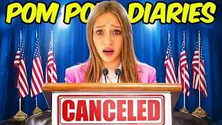 I Survived MIDDLE SCHOOL As The CLASS PRESIDENT**Pom Pom Diaries S2:E9**