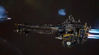 Ultramarines vs Tyranids - Massive Battle - Battlefleet Gothic Armada 2